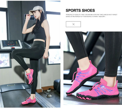 EOCENE Men Women Barefoot Outdoor Sports Aqua Shoes Quick-dry Beach Swimming Fitness Wading Hiking Cycling Water Sneakers Shoes