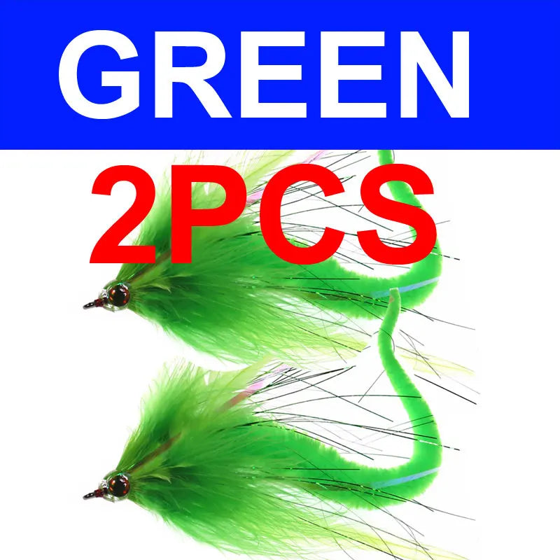 Bimoo Dragon Tail Pike and Muskie Streamers