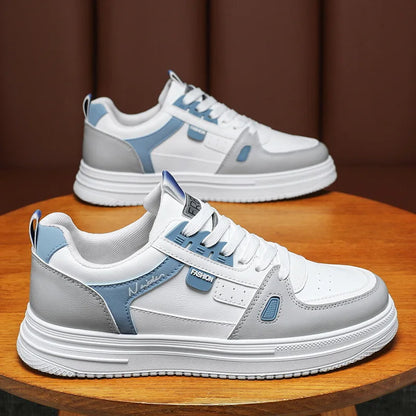 2025 Men’s Sneakers – Spring & Autumn Outdoor Sport Shoes, Fashion Vulcanized Casual Flats