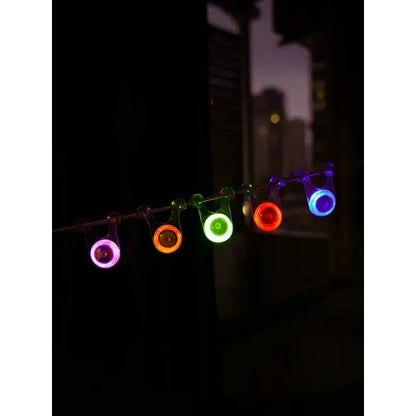 10 Groups LED Atmosphere Rope Lights Waterproof Outdoor Decor Lamp for Tent Camping Fishing Garden Family Party Decoration