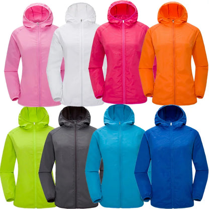 Waterproof Quick-Dry Camping Rain Jacket