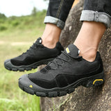 Men’s Outdoor Hiking Shoes – Anti-Slip Thick Sole Trekking Boots | Durable Walking & Exercise Sneakers