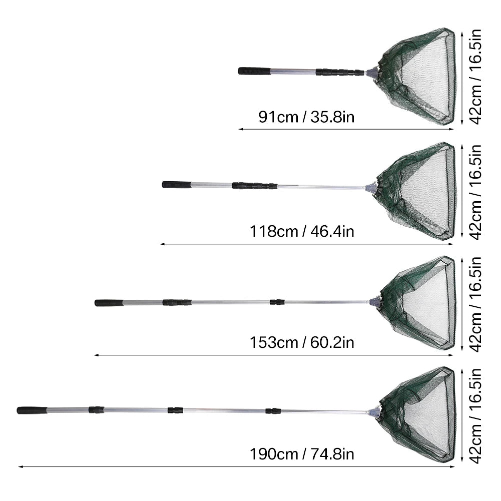 Aluminum Telescoping Landing Net (55-190cm)