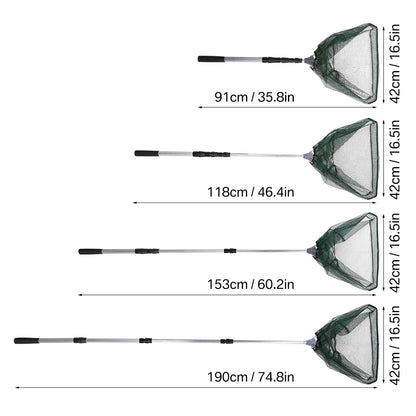 Aluminum Telescoping Landing Net (55-190cm)