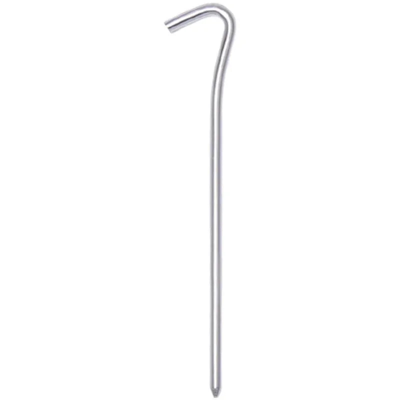 10 Pieces/Lot Aluminum Alloy Tent Pegs 18cm Camping Garden Canopy Stakes Pegs Outdoor Nails Tent Accessories