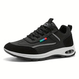 Men’s Trendy Sports Shoes – Lightweight Breathable Non-Slip Sneakers with Suede Detailing for Daily Wear & Outdoor Style
