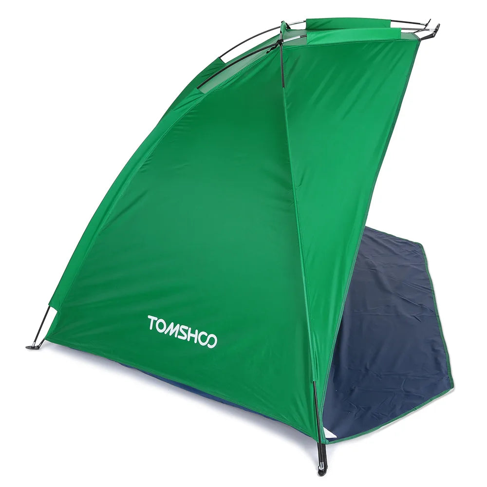 2 Persons Outdoor Beach Tents Shelters Shade UV Protection Ultralight Tent for Fishing Picnic Park Summer Awning Shade Shelter