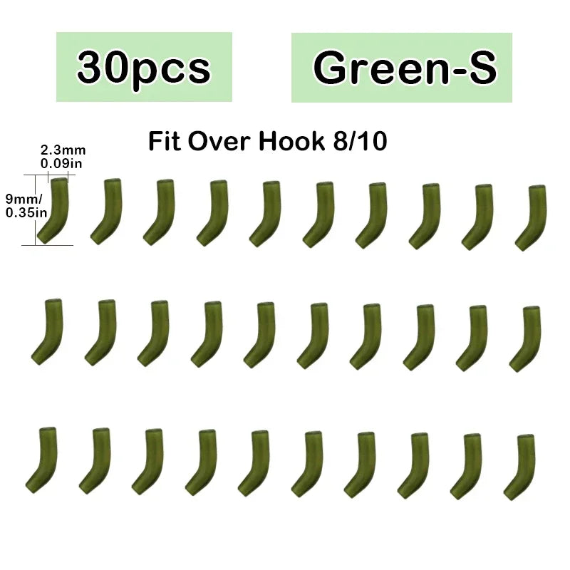 Carp Hook Kickers and D-Rig Aligners (30 Pack)