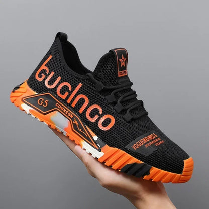 Men’s Lightweight Sport Running Shoes – Breathable Comfortable Walking Sneakers Casual Trainers