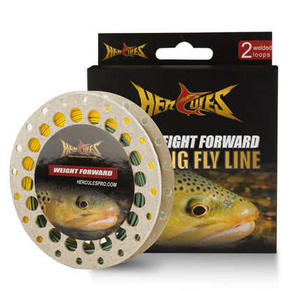 HERCULES WF Floating Fly Line Fluorescent Yellow