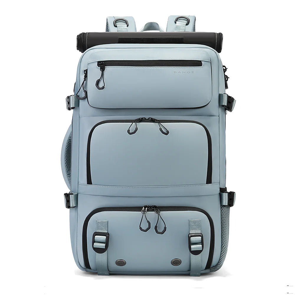 BANGE 30L Anti-Theft Waterproof Hiking Camping Backpack Removable Trekking Bag Rucksack Big Capacity Travel Outdoor Sports Bags