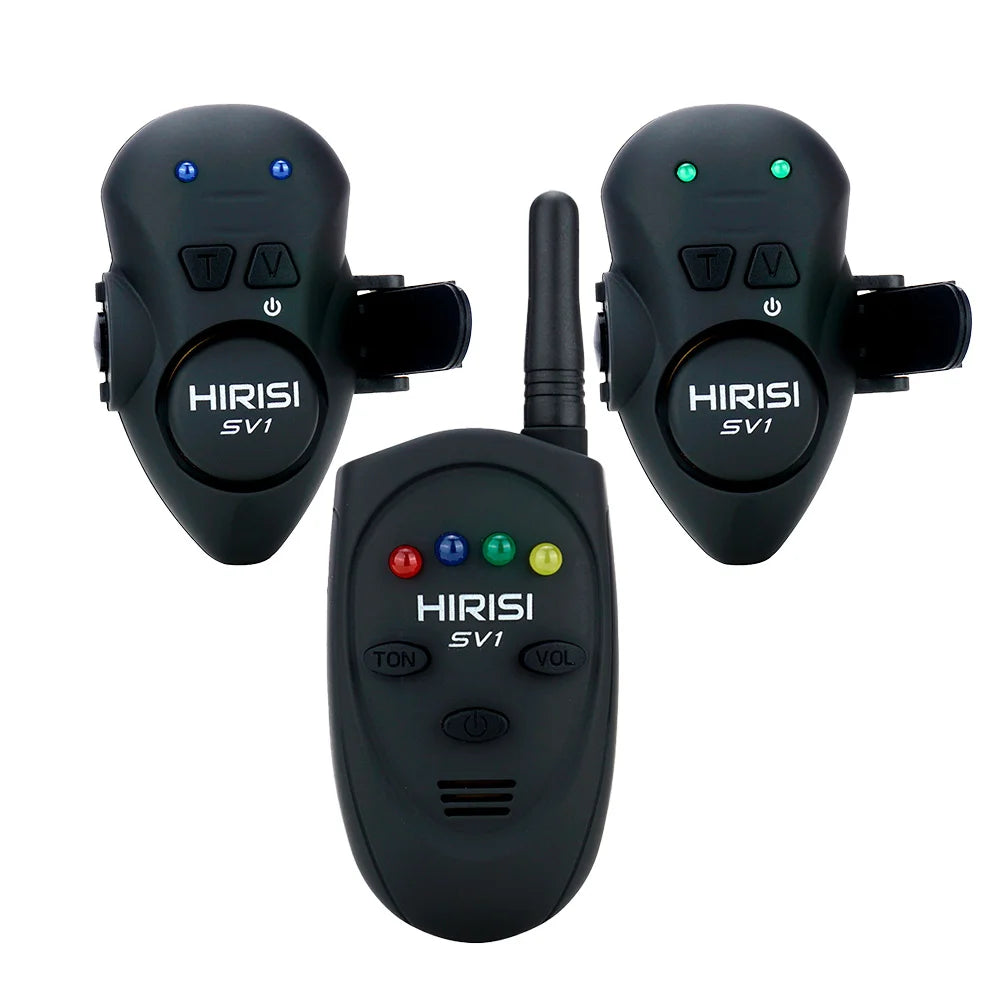 Hirisi SV1 Wireless Bite Alarm Set with Receiver
