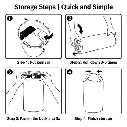 Outdoor Waterproof Bag For Camping Hiking Climbing Gear Storage River Trekking Floating Dry Sea Beach Travel Organizer