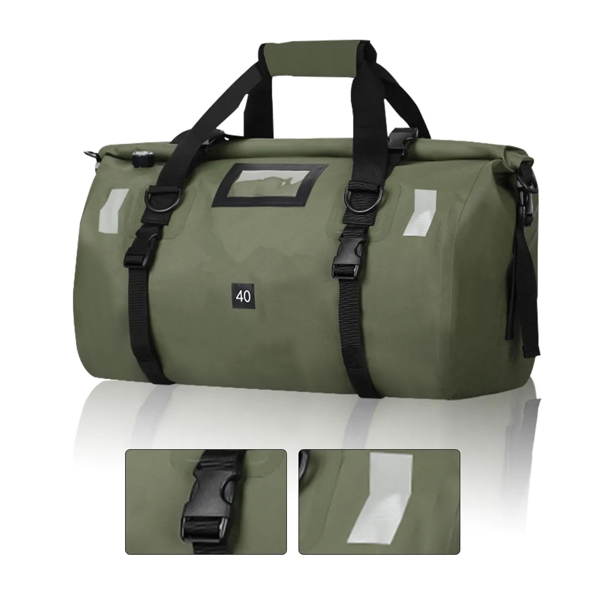 Waterproof 20L/40L/50L/66L/70L/100L Dry Storage Bag for Bicycle Mototcycle Travel, Swimming, Boating, Kayaking, Camping & Beach