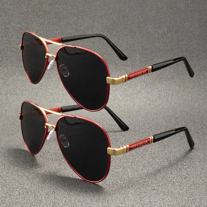 Metal Frame Polarized Sunglasses