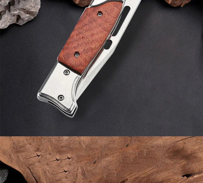 Heavy Duty Foldable Knife with High Hardness and Versatile Functions for Outdoor Activities