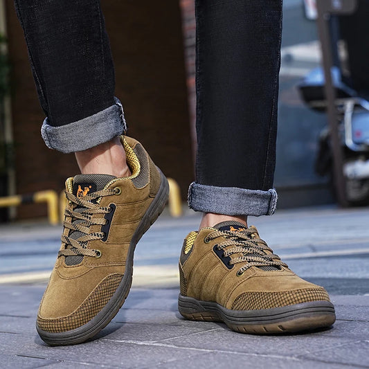 Men’s Durable Hiking Shoes – High Traction Trail Sneakers for Trekking & Outdoor Adventures