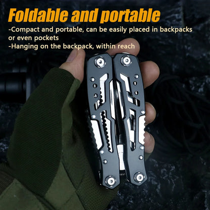 Pliers Multifunctional Folding Portable Tool Plier Knife Stainless Steel Outdoor Tactical Camping Survival Multitool Repair Tool