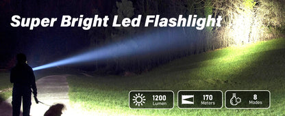 Sofirn SP31 V3.0 Powerful Tactical Flashlight SST40/519A 2000lm 18650 LED Torch USB C Rechargeable Light Lamp with Dual Switch
