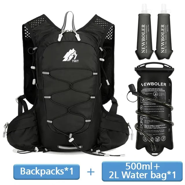 20L Outdoor Lightweight Backpack Trail Running Backpack Cycling Bag Mountaineering Backpack Hiking Backpack Hydration Backpack