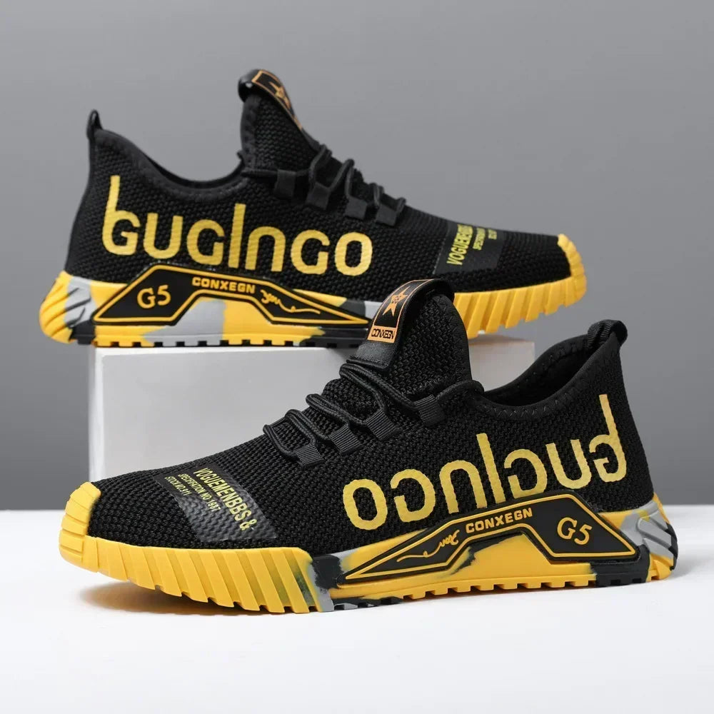 Men’s Lightweight Sport Running Shoes – Breathable Comfortable Walking Sneakers Casual Trainers