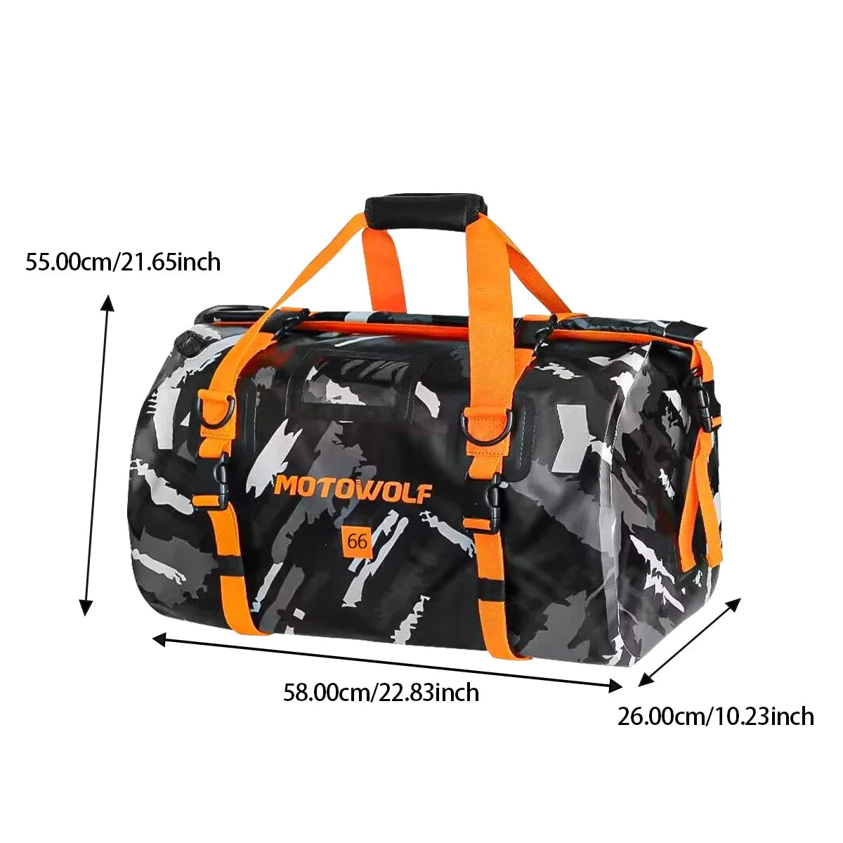 Waterproof 20L/40L/50L/66L/70L/100L Dry Storage Bag for Bicycle Mototcycle Travel, Swimming, Boating, Kayaking, Camping & Beach