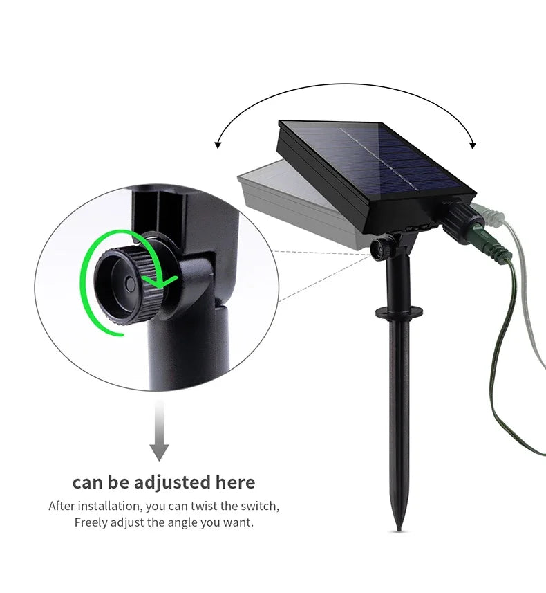 100M Leather LED Solar Fairy String Lights Waterproof Outdoor Garland High Power Solar Lamp for Garden Christmas Holiday Decor