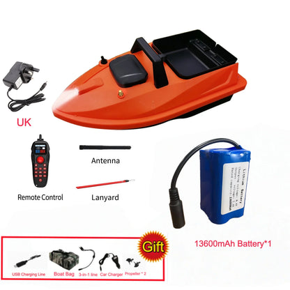 GPS Smart Bait Boat with 24 Saved Fishing Spots & Auto-Return