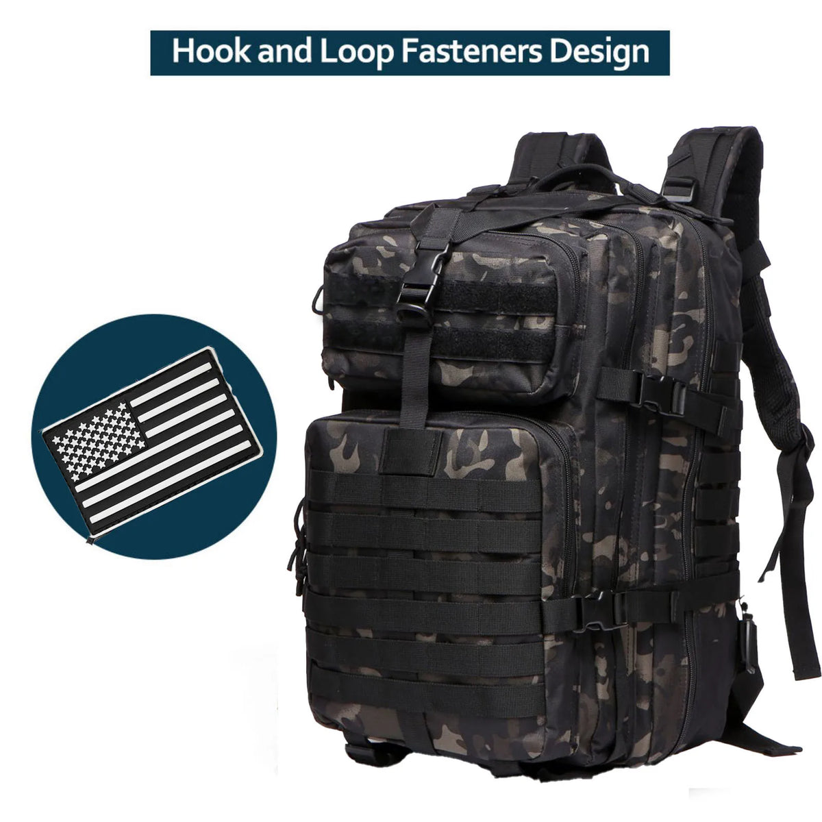 25L/50L Waterproof Tactical Hiking Backpack