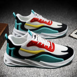 Men’s Trendy Sports Shoes – Cushion Running Sneakers, Breathable Soft Sole Trainers for Walking & Jogging
