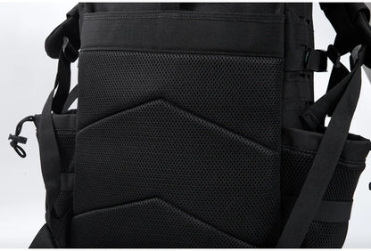 45L Tactical Backpack Molle System Men's Outdoor Hiking Rucksack with Bottle Holder EDC GYM Hunting Bag for Survival