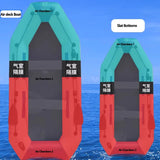 2.0–3.6m Inflatable Boat with Air Deck & Slat Bottom | Heavy-Duty PVC 3-Layer Fishing & Kayak Dinghy Set