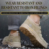 Men’s Safety Shoes – Impact & Puncture Resistant, Breathable Lightweight Non-Slip Work Sneakers