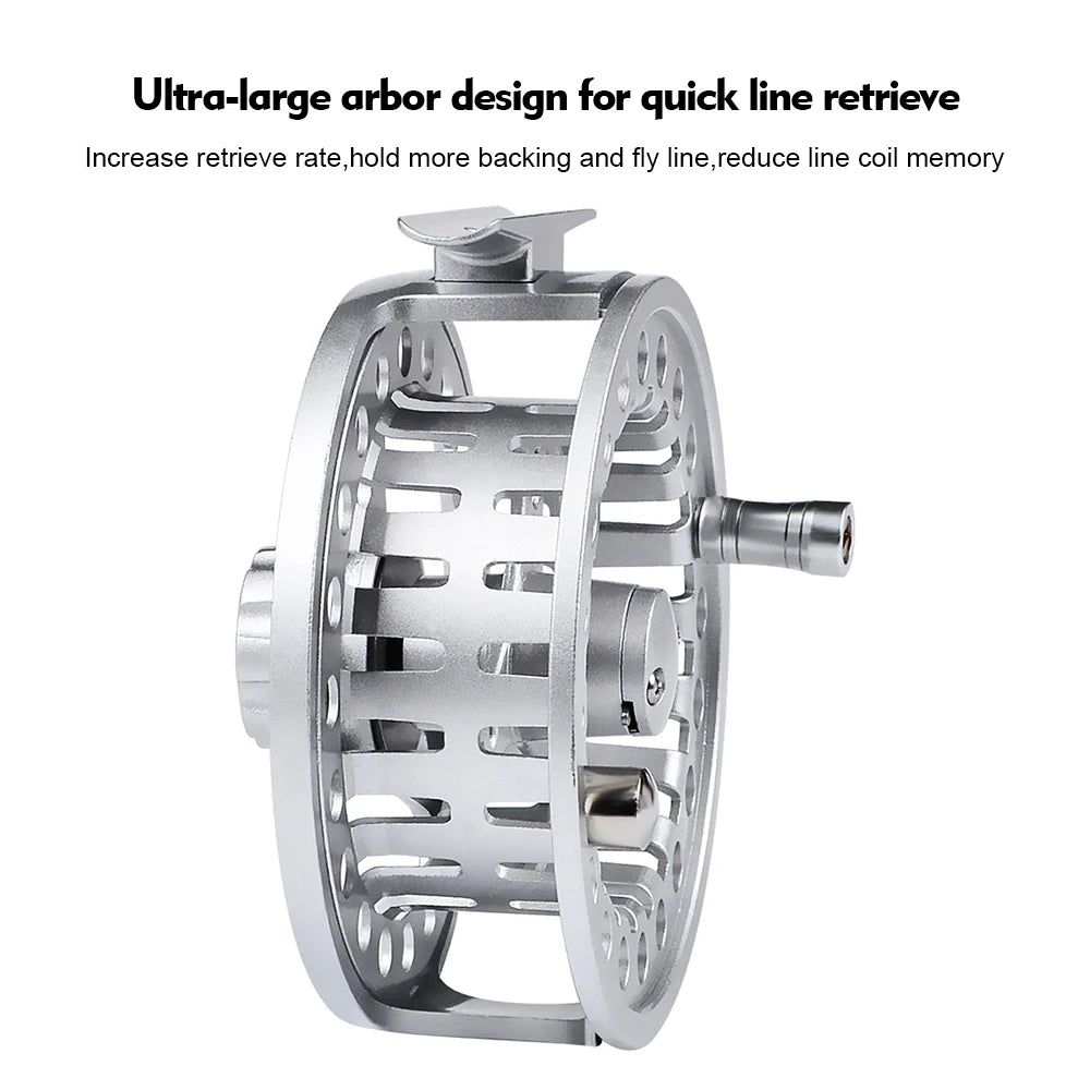 Full Metal Aluminum Fly Reel 3/4, 5/6, 7/8