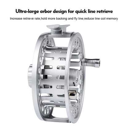 Full Metal Aluminum Fly Reel 3/4, 5/6, 7/8