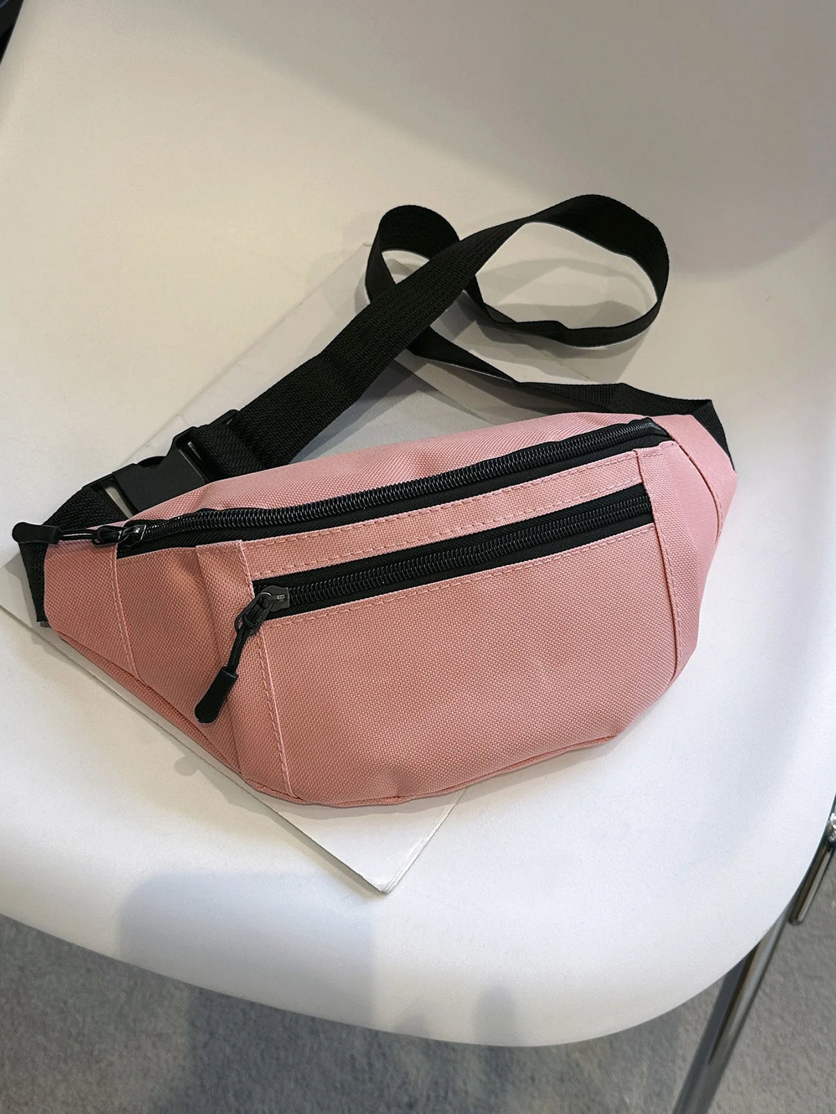 HOMEFISH Fanny Pack Sports Festival Workout Traveling Running Large Crossbody Casual Hands-Free Wallets Waist Pack Phone Bag