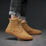 Men’s Wide Barefoot Boots – Outdoor Trail Running & Minimalist Walking Shoes, Lightweight Breathable Non-Slip Sneakers