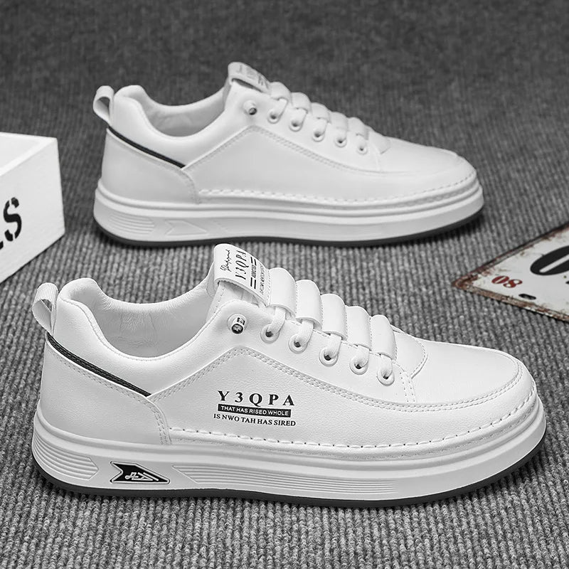 2025 Men’s Casual Sneakers – Breathable Outdoor Flat Shoes, Fashion Comfort Trainers