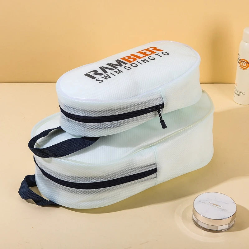 Large Capacity Waterproof Swim Bag with Wet Dry Separation for Sports and Privacy Protection