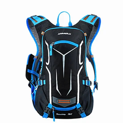 18L Cycling Backpack MTB Bicycle Bag with Rain Cover Breathable Riding Camping Hydration Bike Backpack Hiking Reflective Bags