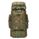 Large Capacity Multifunctional Travel Bag Camouflage Mountaineering Bag Expanding Hiking Bag