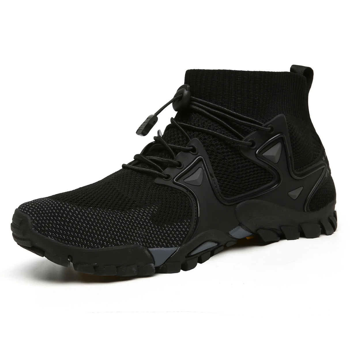 Men’s High-Top Hiking Boots – Breathable Mesh Outdoor Sneakers for Walking, Mountaineering & Travel (Lightweight Comfort, 2025)