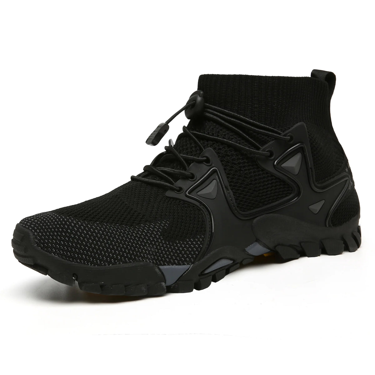 Men’s High-Top Hiking Boots – Breathable Mesh Outdoor Sneakers for Walking, Mountaineering & Travel (Lightweight Comfort, 2025)