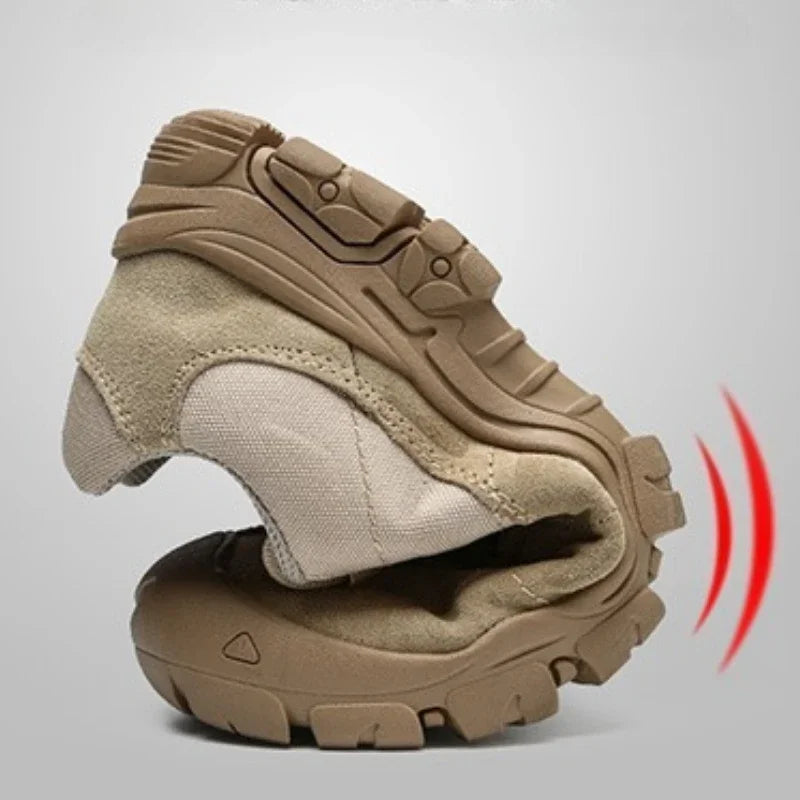 Men’s Outdoor Hiking Shoes – Anti-Slip Thick Sole Trekking Boots | Durable Walking & Exercise Sneakers