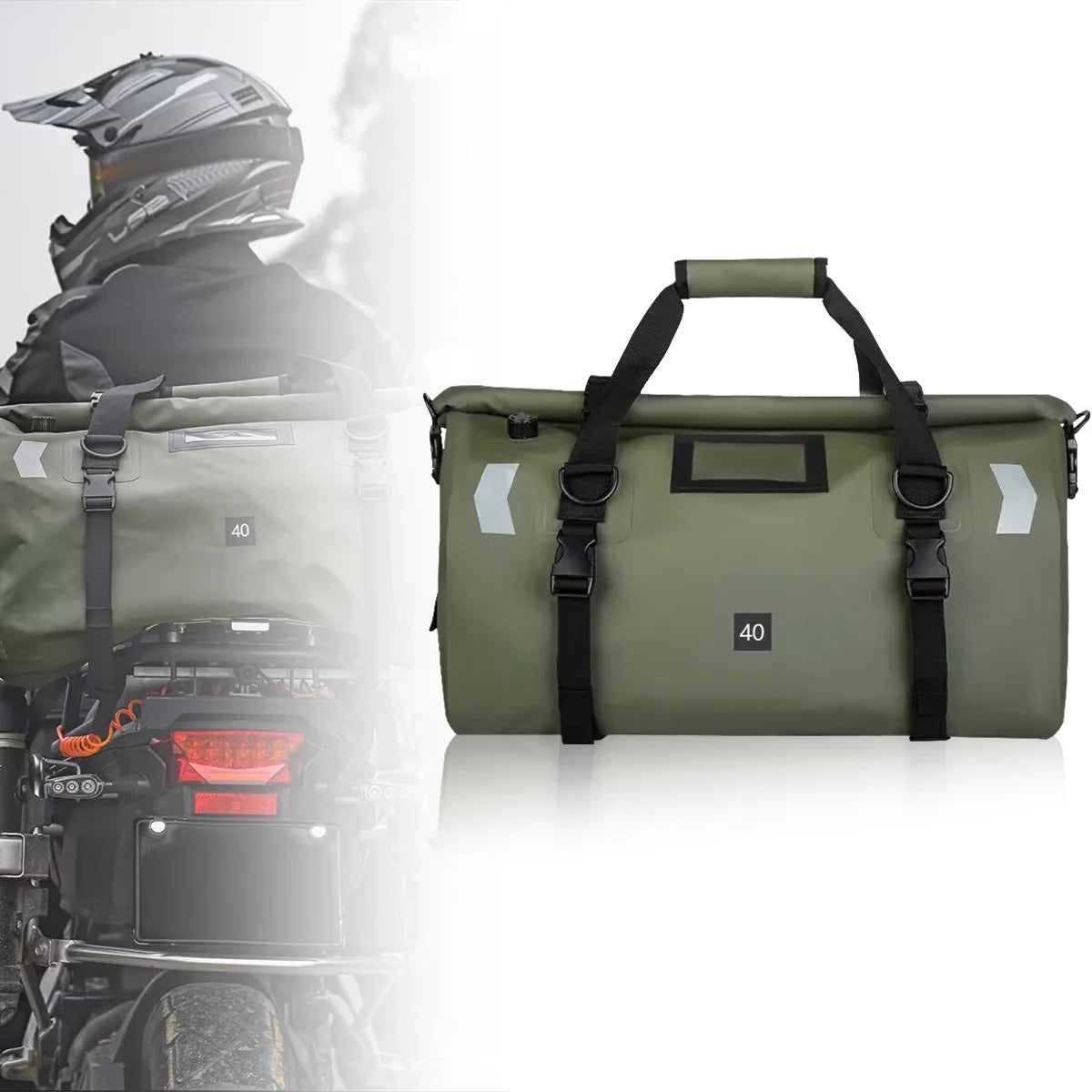Waterproof 20L/40L/50L/66L/70L/100L Dry Storage Bag for Bicycle Mototcycle Travel, Swimming, Boating, Kayaking, Camping & Beach