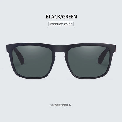 Ravenisa Square Vintage Polarized Sunglasses