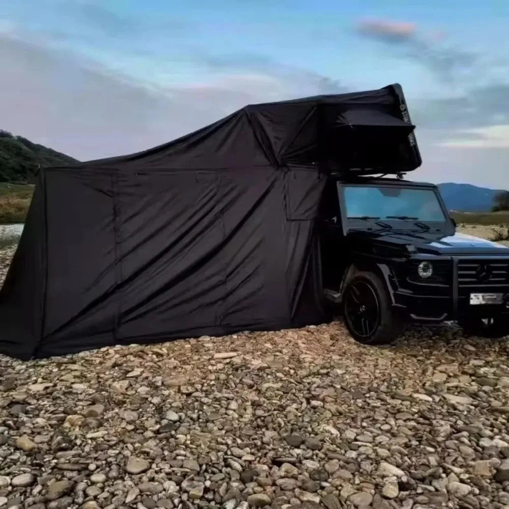 Car Outdoor Camping Tent Car Side Tent Accessory Awning Room Rainproof Sunproof Family And Friends Recreation Picnic