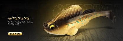 Hunthouse Barret Minnow Soft Jig Bait