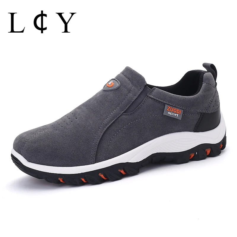 2025 Men’s Casual Sports Shoes – Lightweight Outdoor Walking Sneakers, Comfortable Fashion Footwear (Sizes 38–50 Plus)