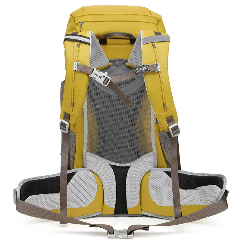 Outdoor Travel Mountaineering Backpack 50L Large Capacity Camping Backpacking Sport Hiking Climbing Shoulder Rucksack Men Women